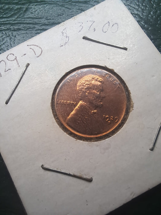 1929-D Lincoln Wheat Penny